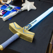 3Dプリンタなどを駆使して再現されたエクスカリバー