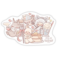 カプコンカフェ×「モンスターハンター もふもふわーるど」コラボグッズが一斉公開―アイルーたちが可愛く登場！