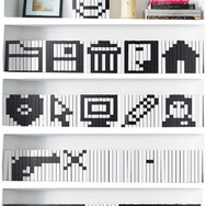 ドット絵を自分の手で再現できるキット−「Magnetic Pixels」