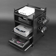 ゲーム機に特化した便利ラックが発売！収納、排熱、配線管理全て