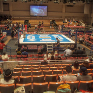 新日本プロレス「BEST OF THE SUPER Jr.25」会場レポ―ロビーが、リングが、『ファイプロワールド』仕様に!