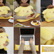ベレー帽まで可愛い「ポムポムプリン」がPCクッションに