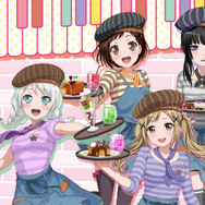 『バンドリ!』コラボカフェ第2弾の開催が決定－キーボード&DJメンバーが、カフェ衣装に身を包み登場