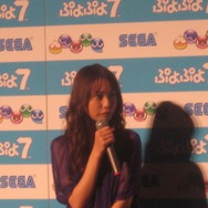 【セガ新作発表会2009】『ぷよぷよ7』のプロモーションキャラクターは戸田恵梨香さんに(4)