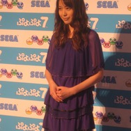 【セガ新作発表会2009】『ぷよぷよ7』のプロモーションキャラクターは戸田恵梨香さんに(4)