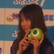 【セガ新作発表会2009】『ぷよぷよ7』のプロモーションキャラクターは戸田恵梨香さんに(4)