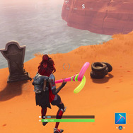 『フォートナイト バトルロイヤル』のとある場所に「謎の墓」が登場―この裏には悲しい物語があった…