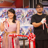 『FGOアーケード』稼働記念で植田佳奈さん、塩川氏らがテープカット！TYPE-MOONからのメッセージも