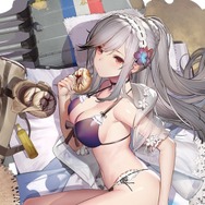 『アズールレーン』巡洋戦艦「ダンケルク」の水着衣装が公開!Live2D付きで8月2日より実装