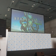 『ボーダーブレイク』PS4版完成披露会フォトレポ─実物大ブラント・ランナーの迫力に思わず「すご～い！」「いい腕だ！」