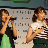 『ボーダーブレイク』PS4版完成披露会フォトレポ─実物大ブラント・ランナーの迫力に思わず「すご～い！」「いい腕だ！」