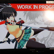 爆乳湯切り！爆乳ピンボール！『閃乱カグラ』新作発表会はやはり爆乳尽くし―セクシーすぎてYouTubeでは配信停止に