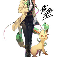 『プロジェクトイーブイ』最後の9人目「リーフィア」のオリジナルトレーナーが公開！ミステリアスな王子様系“男装女子”