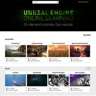 Unreal Engineのオンライン学習サイトが登場！―誰でも無料で利用可能