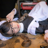 眼鏡×メイド服