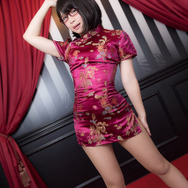 眼鏡×チャイナ服