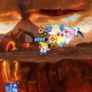 『バクモン』x『ポプテピピック』ポプ子とピピ美が自由すぎるバトルアクションを披露！