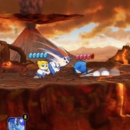 『バクモン』x『ポプテピピック』ポプ子とピピ美が自由すぎるバトルアクションを披露！