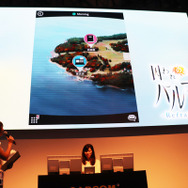 ツンツンドライなチアキにメロメロ？監視カメラに追尾機能も実装された「囚われのパルマ Refrain」ステージレポ【TGS2018】