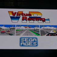 11本目はファン待望の『バーチャレーシング』に決定！ MC8bit氏のセガ愛も熱かったセガゲームス『SEGA AGES』ステージ【TGS2018】