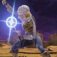 『スマブラSP』のシークはシーカー族の衣装を纏ってバトル！ 素早いダッシュで相手を追いつめる