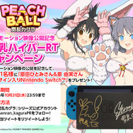 『PEACH BALL 閃乱カグラ』 セクシーシーン満載な最新PVを解禁─スイッチ本体が当たるキャンペーンも！