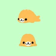 クプ〜!! まめゴマ!