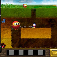 タッチで穴掘り『ディグダグ』iPhoneで登場