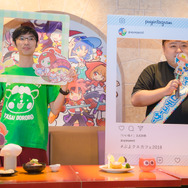 「ぷよクエカフェ2018」が11月5日より開催！総合プロデューサーがコラボカレーとインスタ枠にご満悦