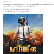 噂：PS4版『PUBG』が12月にも登場？―海外メディア報道