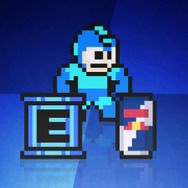 ロックマンが“翼”を授かった!? レッドブルがコラボを実施─特設サイトでは「R缶」を駆使するレースゲームを公開