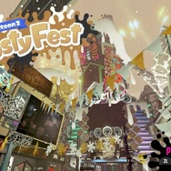 『スプラトゥーン2』クリスマス＆ニューイヤーフェス「Frosty Fest」1月4日より開催！インクもキラキラの豪華ラメ入りパーティー仕様に