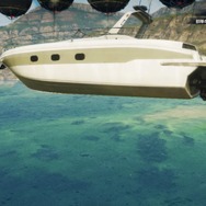 【吉田輝和の絵日記】『ジャストコーズ4』グラップリングアクションで大暴れ―『FF』っぽい飛空艇も作った！