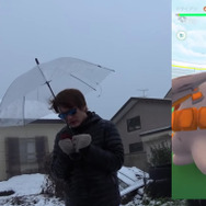 ヒードランが実装されたけど雪国だから外に誰もいない…そうだ、2人で討伐しよう！【ポケモンGO 秋田局】