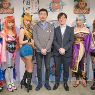 「串カツ田中」×『戦国炎舞』コラボ店が渋谷に出現!戦国炎舞グラドル・倉持由香にあ~んされて美味し~い!