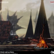 『ダークソウル』束の間の安息を与える「篝火」がスタチューで登場―ライトアップギミックにより“灯す瞬間”を再現