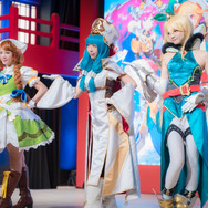 春節をイメージした『ドラガリアロスト』ブースはコスプレなどのステージに特化！絵馬の奉納も【台北ゲームショウ2019】