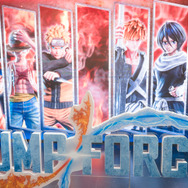 『JUMP FORCE』『SDガンダム』などの特大オブジェが並ぶ「バンダイナムコ」ブースは常に大盛況！【台北ゲームショウ2019】