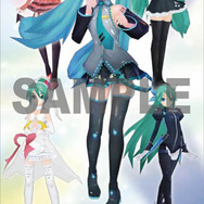 PSP『初音ミク -Project DIVA-』店舗別予約特典を公開