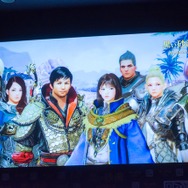 『黒い砂漠モバイル』ローンチ発表会で西野七瀬さんが白熱の対人バトル！浅野忠信さんとのCM撮影エピソードも明らかに