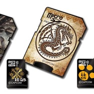 『モンハン』らしさ溢れるmicroSDHCカードが登場!「紋章」や「アイルー」など全3種類