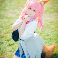 玉藻の前（学制服ver.）『Fate/EXTELLA』／撮影：追風少年淡