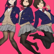 ショートアニメシリーズ『みるタイツ』ティザービジュアル(C)よむ/TRUSS