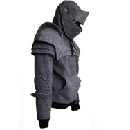 防御力高そう・・・！ 西洋甲冑風の「アーマード・パーカー」がゲーマーの心をくすぐる