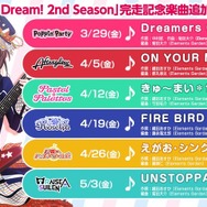 『バンドリ！』アニメ完走記念楽曲追加キャンペーン開催―計6楽曲が毎週金曜日に追加！