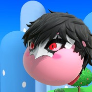 『スマブラSP』「ジョーカー」をコピーした「カービィ」は、スタイリッシュ？ それともキュート？ 凛々しい眼差しに心を盗まれそう！