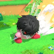 『スマブラSP』「ジョーカー」をコピーした「カービィ」は、スタイリッシュ？ それともキュート？ 凛々しい眼差しに心を盗まれそう！