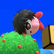 『スマブラSP』「ジョーカー」をコピーした「カービィ」は、スタイリッシュ？ それともキュート？ 凛々しい眼差しに心を盗まれそう！