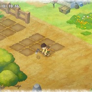 リアル牧場物語！子どもと一緒に庭に種を巻いたら、ドラえもん農場に行きたくなった