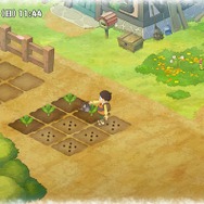 リアル牧場物語！子どもと一緒に庭に種を巻いたら、ドラえもん農場に行きたくなった